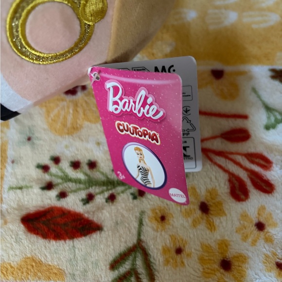 ❤️Barbie Cuutopia Plush, 10-inch Soft Pillow Doll with Chevron Swimsuit NWT - Picture 7 of 10